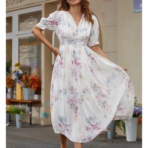 Beautiful Floral Maxi Dress